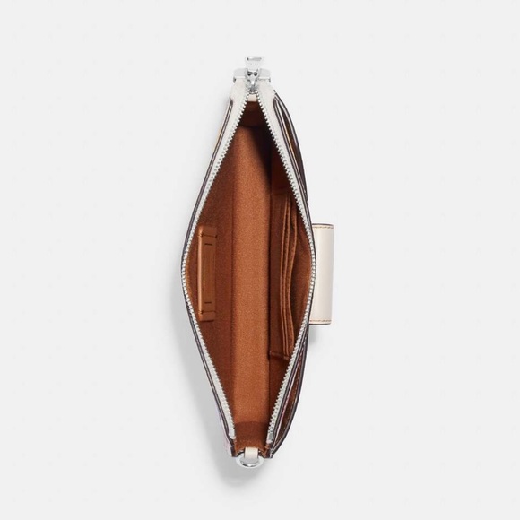 New Coach Poppy Crossbody In Rainbow Signature Canvas Limited Edition 🌈 - Picture 5 of 8